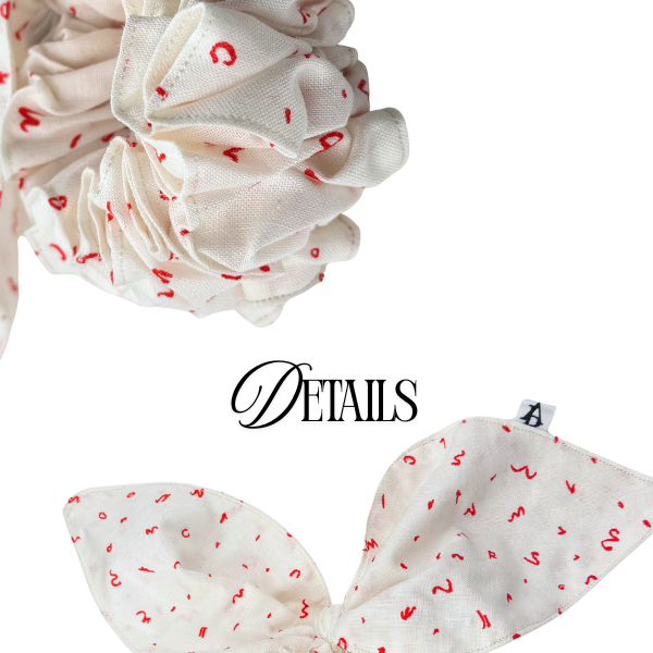 The Crimson Whisper Scrunchie - Image 4