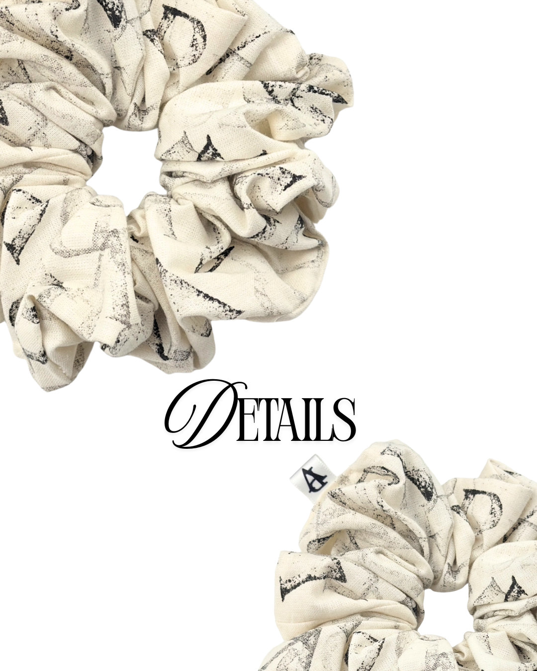 The Ivory Poème Scrunchie - Image 4