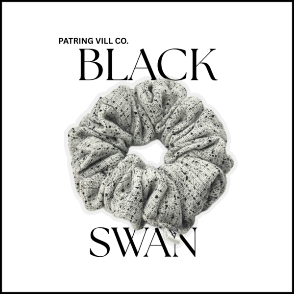 The Black Swan Scrunchie