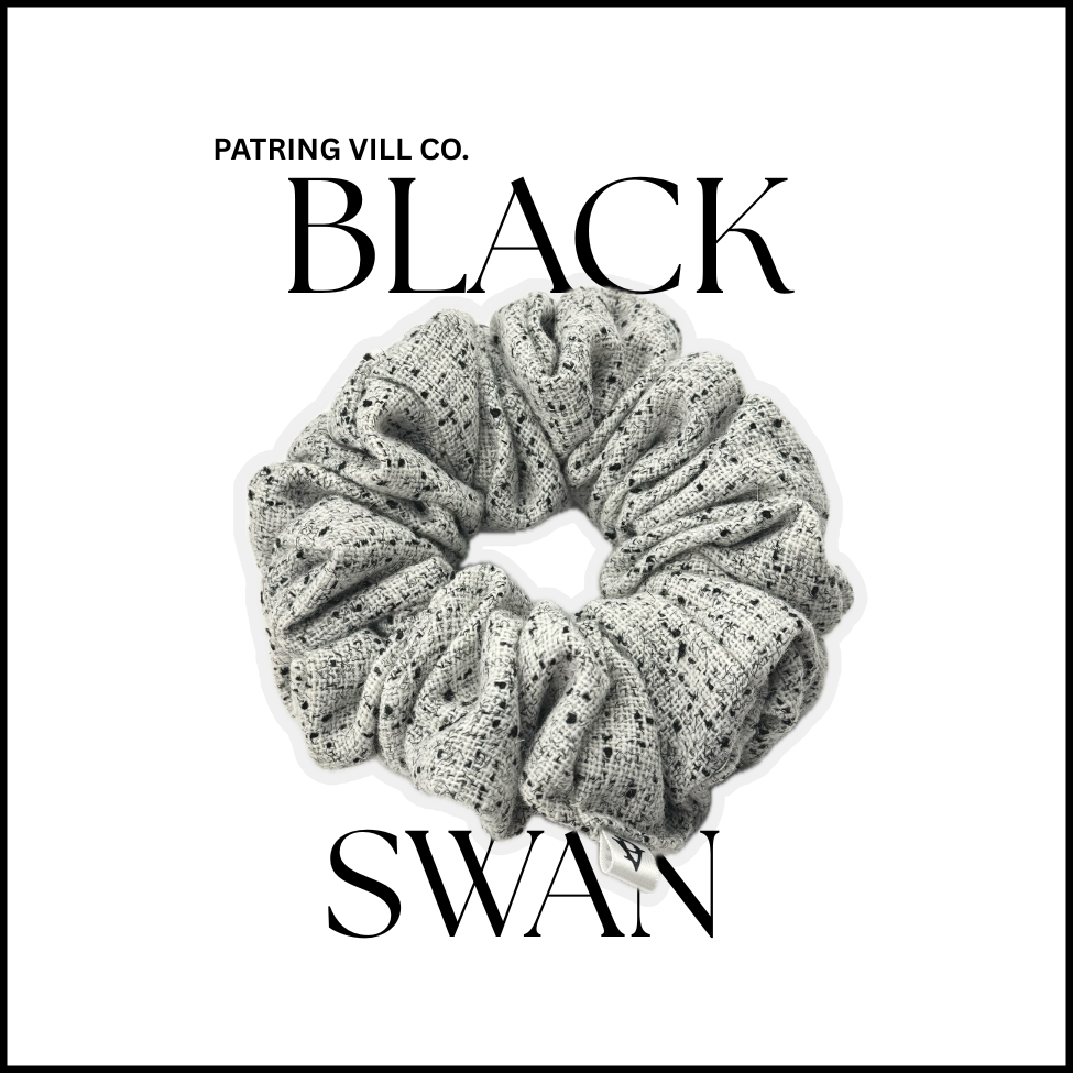 The Black Swan Scrunchie