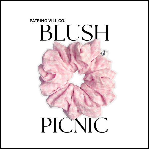 The Blush Picnic Scrunchie