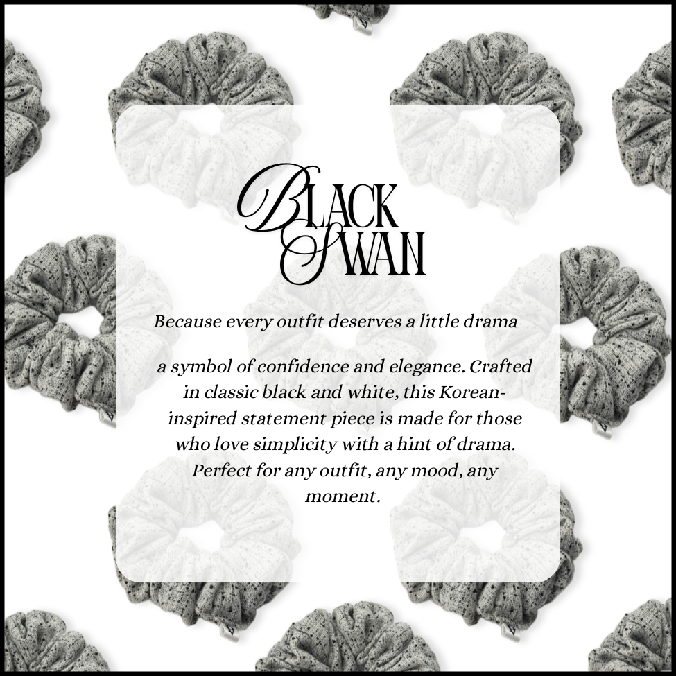 The Black Swan Scrunchie - Image 2