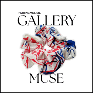 The Gallery Muse Scrunchie