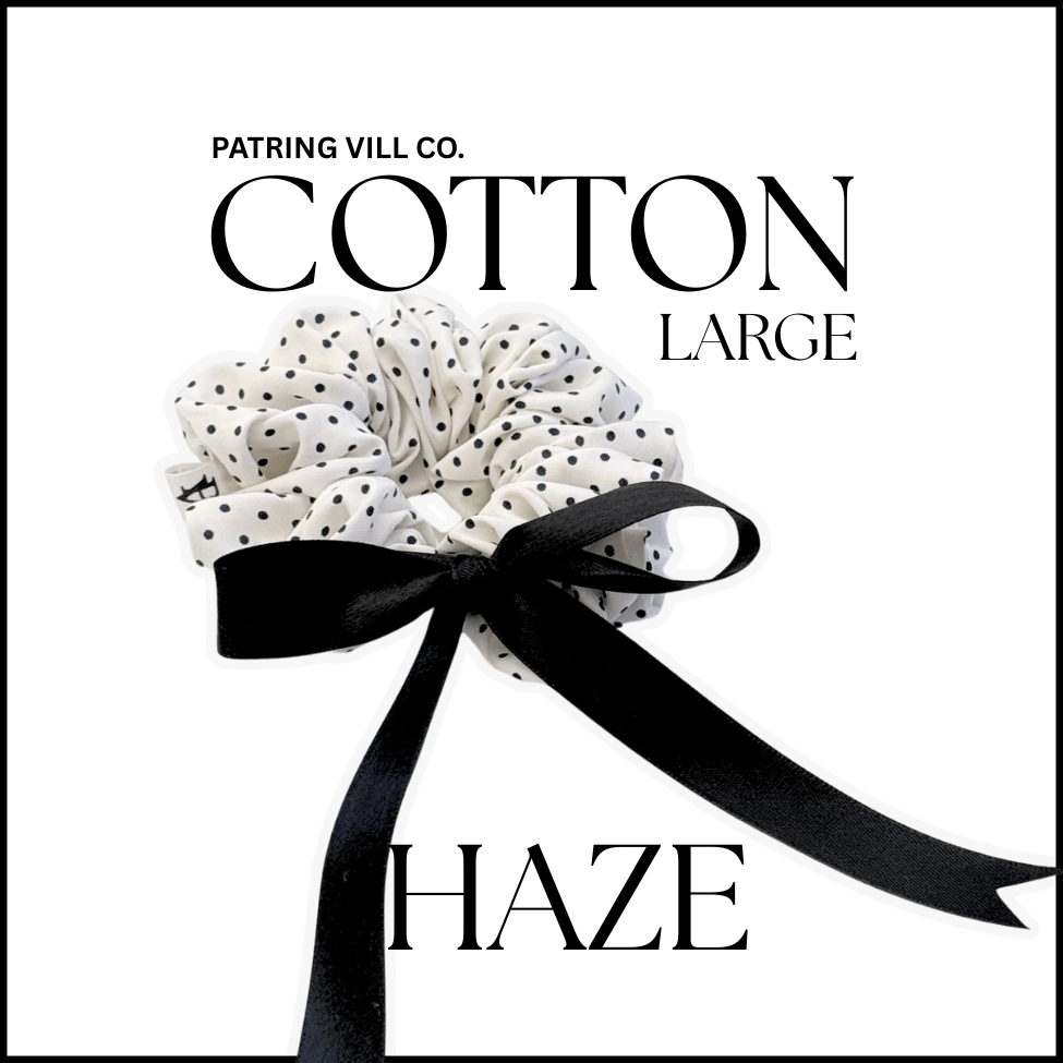 The Cotton Haze Scrunchie Large
