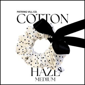 The Cotton Haze Scrunchie Medium