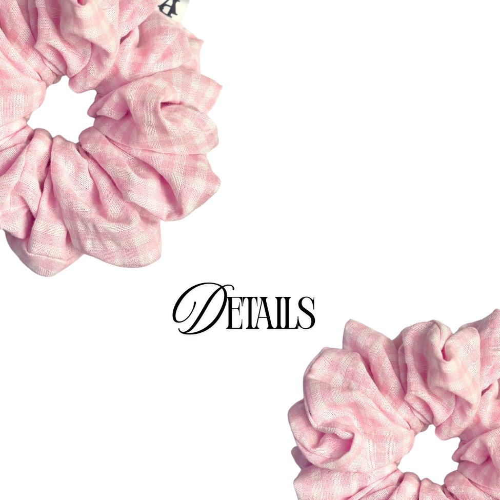 The Blush Picnic Scrunchie - Image 4