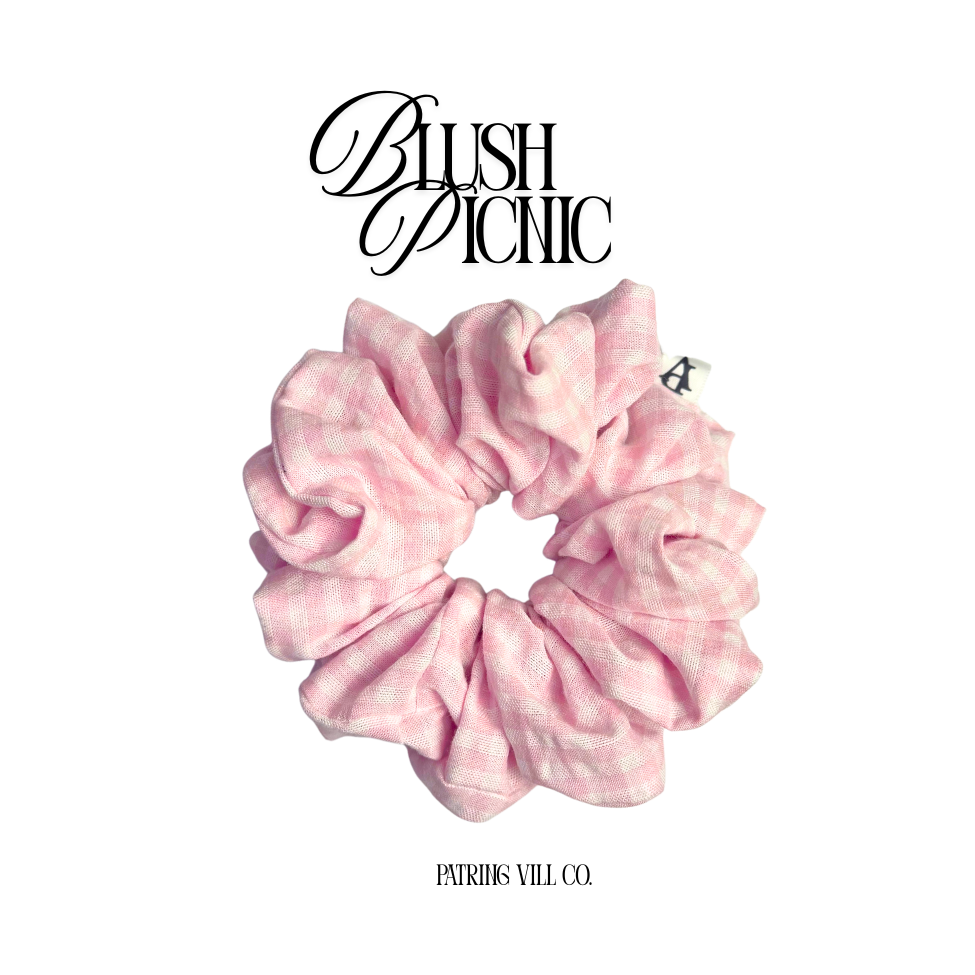 The Blush Picnic Scrunchie - Image 2