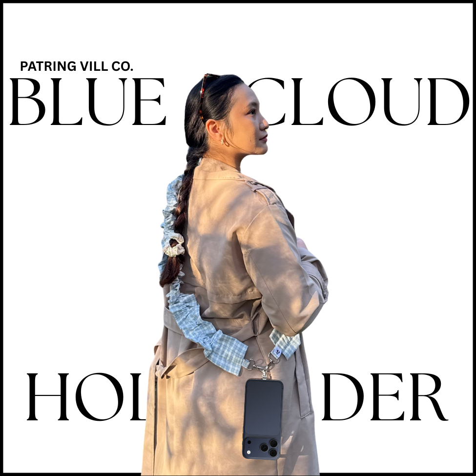 Blue Cloud Phone Strap